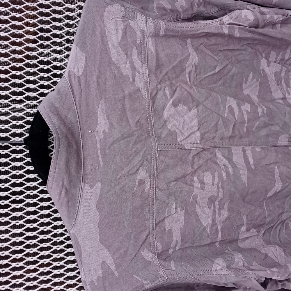 NWT Maurices Zippered Rayon Camo Thin Jacket Size L - Picture 6 of 11
